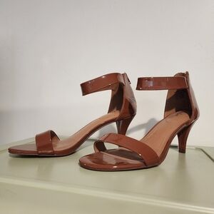 Style & Co. Brown Stiletto Sandals